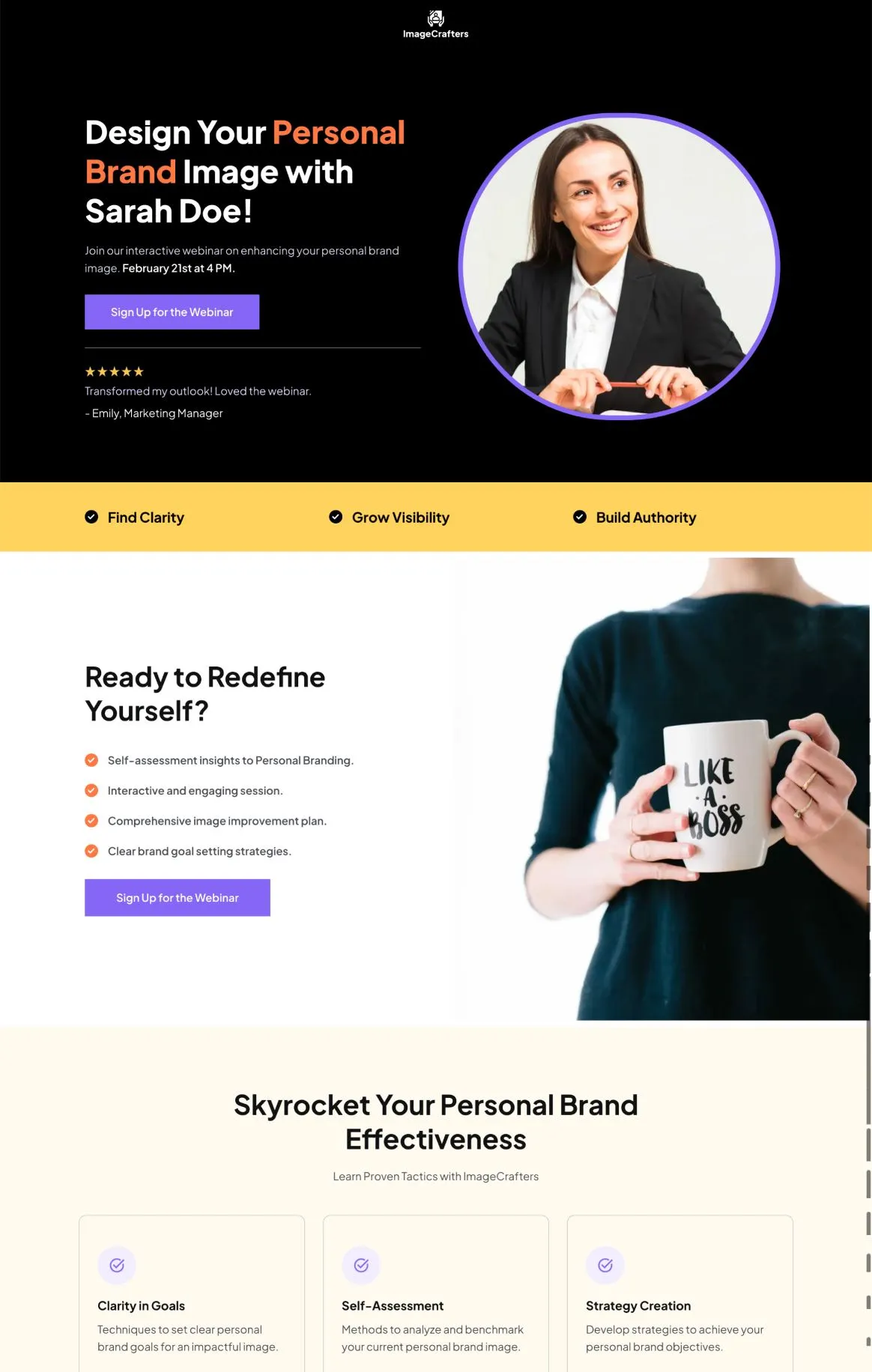 Personal Branding Webinar