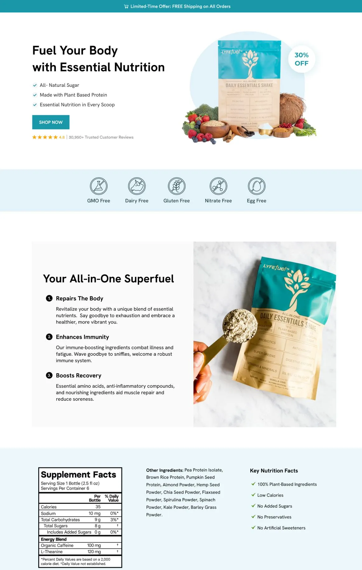 Nutrition Powder