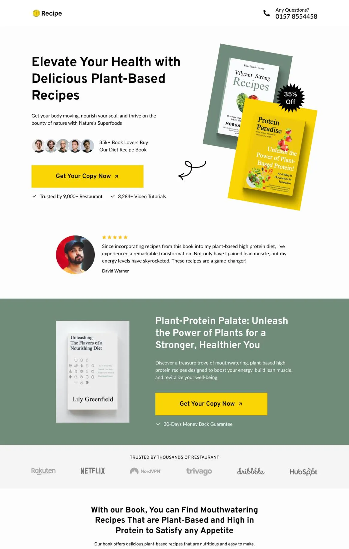 Protein Recipe Book