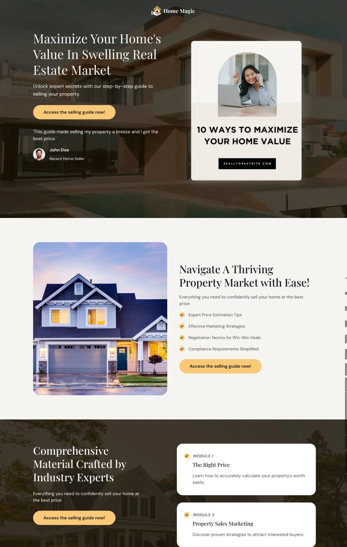 Sell your Home Guide
