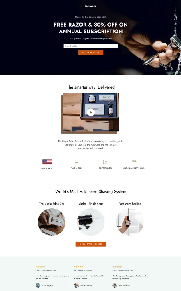 Razor - Lead Generation