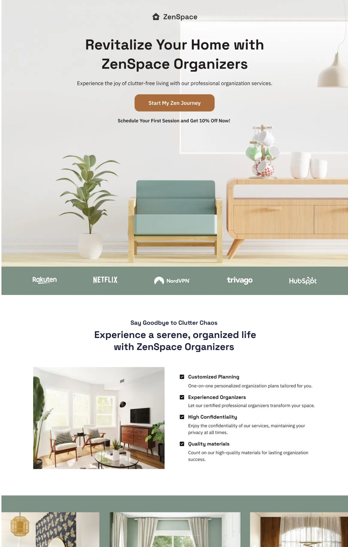 Zenspace - Home Organizers