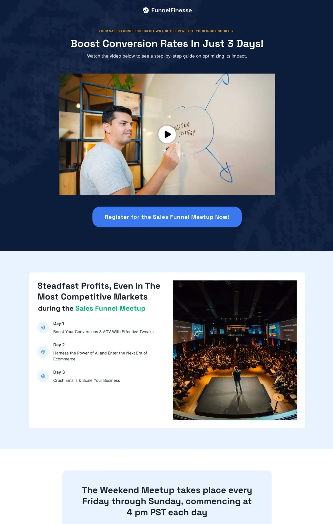Funnel Checklist Sales