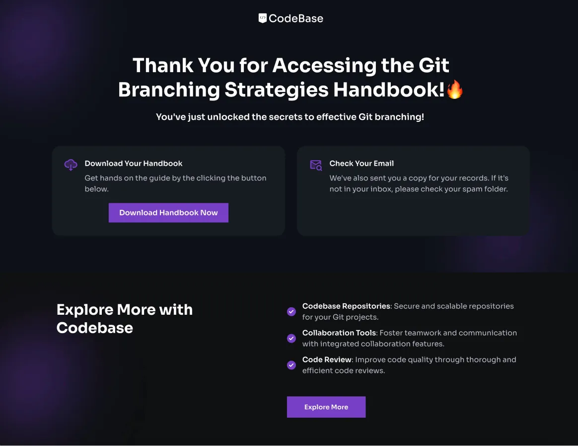 Git Strategies Thankyou