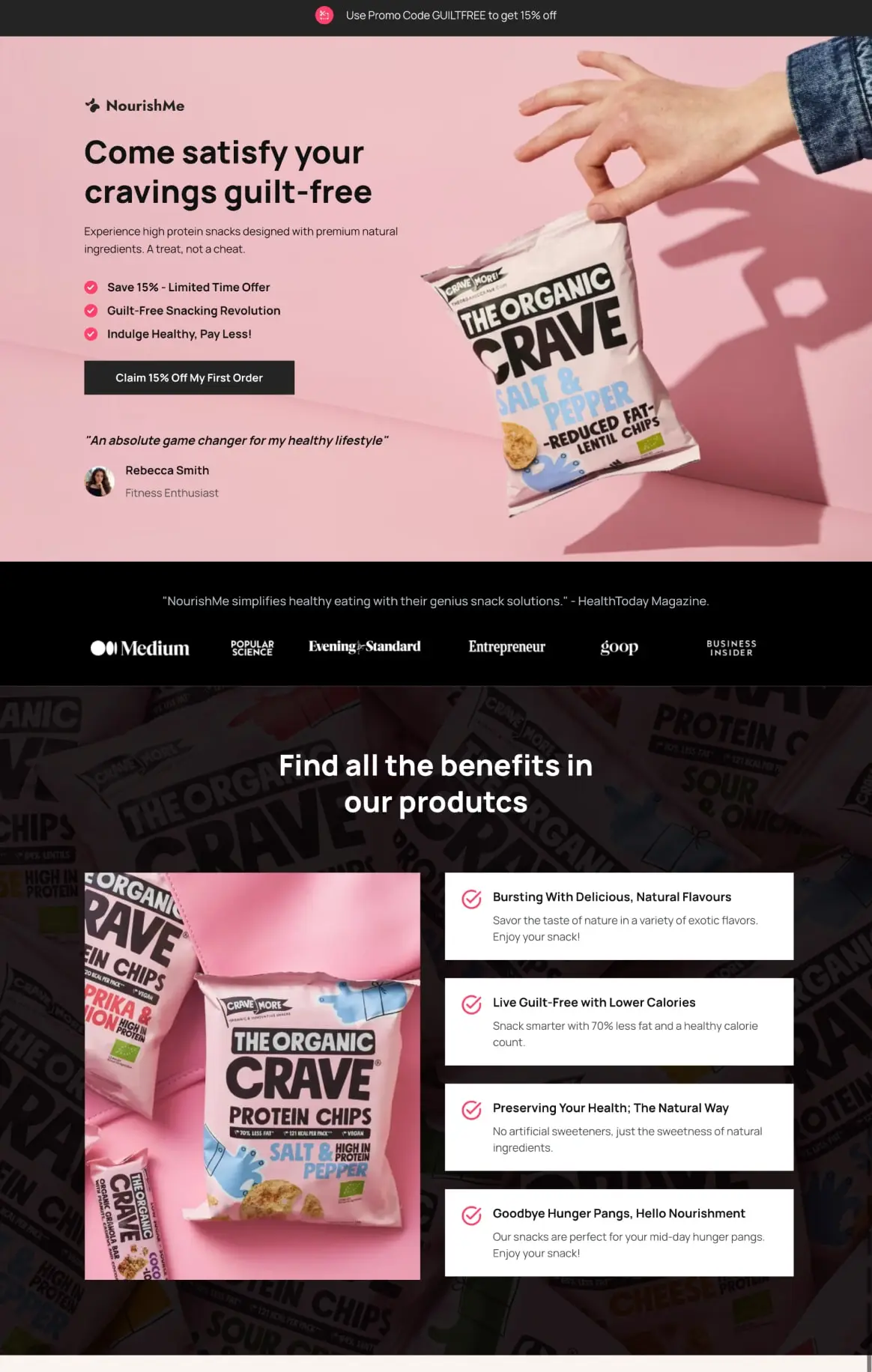 Snacks Funnel Sales